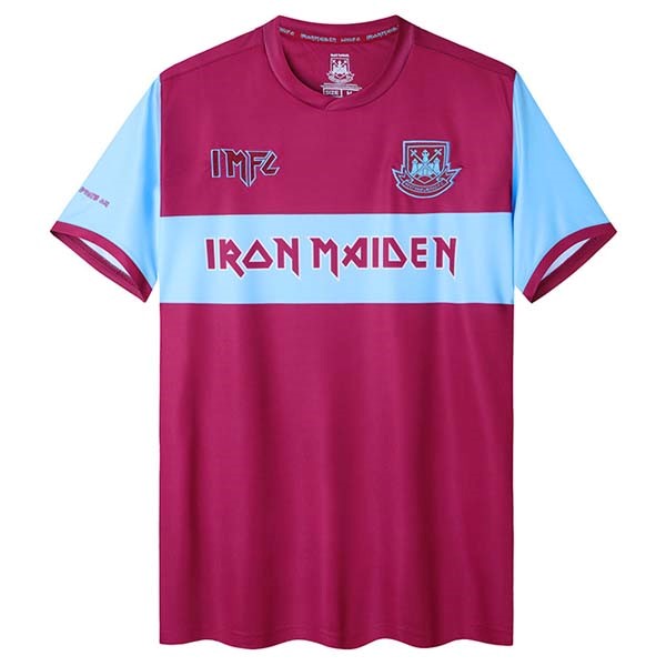 Tailandia Camiseta Iron Maiden x West Ham 1st Retro